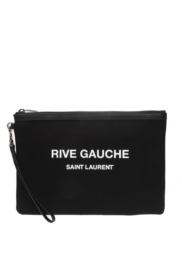 Saint Laurent Logo-printed clutch